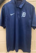 Detroit Tigers Nike Cap Logo Polo Shirt - Navy Blue