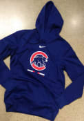 Chicago Cubs Nike Legacy Therma Hood - Blue