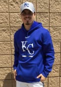 Kansas City Royals Nike Legacy Therma Hood - Blue