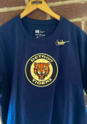 Detroit Tigers Nike Cooperstown Fashion T Shirt - Navy Blue