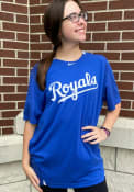 Kansas City Royals Nike Breathe T Shirt - Blue