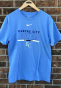 Kansas City Royals Nike Color Bar T Shirt - Light Blue
