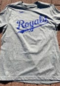 Kansas City Royals Nike Coop Wordmark T Shirt - Grey