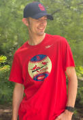 St Louis Cardinals Nike Coop Baseball T Shirt - Red