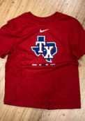 Texas Rangers Nike Legacy T Shirt - Red