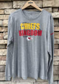 Kansas City Chiefs Nike Hyper Local T Shirt - Grey
