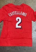 Nick Castellanos Cincinnati Reds Nike Name Number T-Shirt - Red