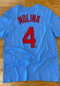 Matt Carpenter St Louis Cardinals Nike Name And Number T-Shirt - Light Blue