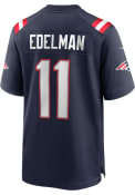 Julian Edelman New England Patriots Nike Home Game Football Jersey - Navy Blue