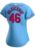 Paul Goldschmidt St Louis Cardinals Womens Nike Alternate Replica - Light Blue