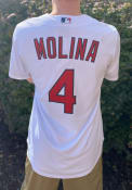 Yadier Molina St Louis Cardinals Nike Home Replica - White