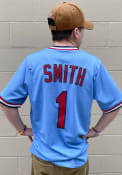 St Louis Cardinals Ozzie Smith Nike Throwback Cooperstown Jersey - Light Blue