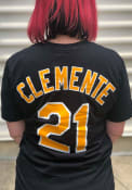 Roberto Clemente Pittsburgh Pirates Nike Name And Number T-Shirt - Black