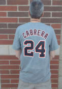 Miguel Cabrera Detroit Tigers Nike Name Number T-Shirt - Grey
