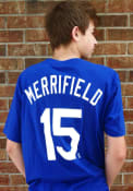 Whit Merrifield Kansas City Royals Nike Name And Number T-Shirt - Blue