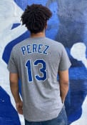 Salvador Perez Kansas City Royals Nike Name And Number T-Shirt - Grey