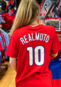 JT Realmuto Philadelphia Phillies Nike Name And Number T-Shirt - Red