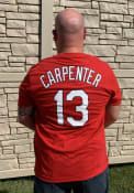 Matt Carpenter St Louis Cardinals Nike Name And Number T-Shirt - Red