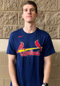 Paul Goldschmidt St Louis Cardinals Nike Name And Number T-Shirt - Navy Blue