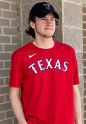 Joey Gallo Texas Rangers Nike Name And Number T-Shirt - Red