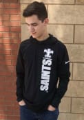 New Orleans Saints Nike Name Stack Hooded Sweatshirt - Black