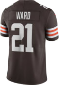 Denzel Ward Cleveland Browns Nike Home Limited Football Jersey - Brown