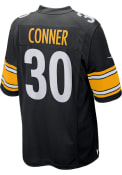James Conner Pittsburgh Steelers Nike Home Game Football Jersey - Black