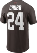 Nick Chubb Cleveland Browns Nike Primetime T-Shirt - Brown
