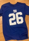 Saquon Barkley New York Giants Nike Primetime T-Shirt - Blue