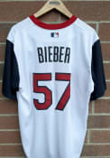 Shane Bieber Cleveland Indians Nike Little League Replica Replica - White