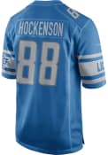 TJ Hockenson Detroit Lions Nike Home Game Football Jersey - Blue