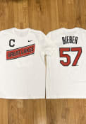 Shane Bieber Cleveland Indians Nike Little League T-Shirt - White
