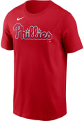 Jackie Robinson Philadelphia Phillies Nike Team 42 T-Shirt - Red