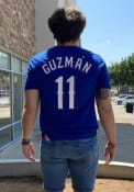 Ronald Guzman Texas Rangers Nike Name And Number T-Shirt - Blue