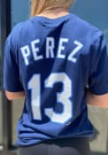 Salvador Perez Kansas City Royals Nike Name Number T-Shirt - Navy Blue