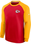 Kansas City Chiefs Nike RAGLAN Fashion Sweatshirt - Red