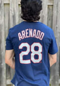 Nolan Arenado St Louis Cardinals Nike Name And Number T-Shirt - Navy Blue