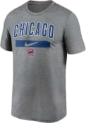 Chicago Cubs Nike Legend T Shirt - Grey