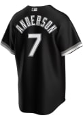 Tim Anderson Chicago White Sox Nike Alt Replica Replica - Black