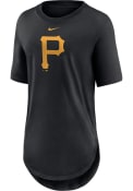 Pittsburgh Pirates Womens Nike Weekend T-Shirt - Black
