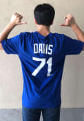 Wade Davis Kansas City Royals Nike Name And Number T-Shirt - Blue