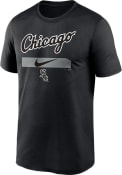 Chicago White Sox Nike Icon Legend T Shirt - Black