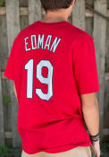 Tommy Edman St Louis Cardinals Nike Name Number T-Shirt - Red