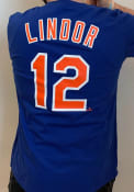 Francisco Lindor New York Mets Nike Name And Number T-Shirt - Blue
