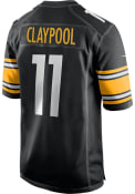 Chase Claypool Pittsburgh Steelers Nike Home Game Football Jersey - Black