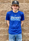 Kansas City Royals Nike Together Royal T Shirt - Blue