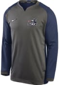 Chicago White Sox Nike Authentic Thermal Sweatshirt - Charcoal