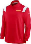 Kansas City Chiefs Nike LW Coach Pullover Jackets - Red