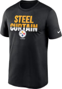 Pittsburgh Steelers Nike Local Phrase Legend T Shirt - Black