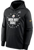 Pittsburgh Steelers Nike 2020 AFC North Division Champs Hood - Black
